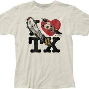 TEXAS CHAINSAW MASSACRE T-SHIRT I Heart Texas Horror Film